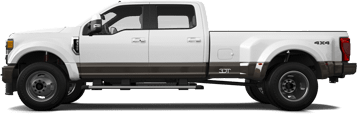 Ford F-350 DRW 4 Door pickup truck 2020-2022